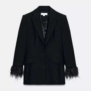 Zara FEATHER BLAZER